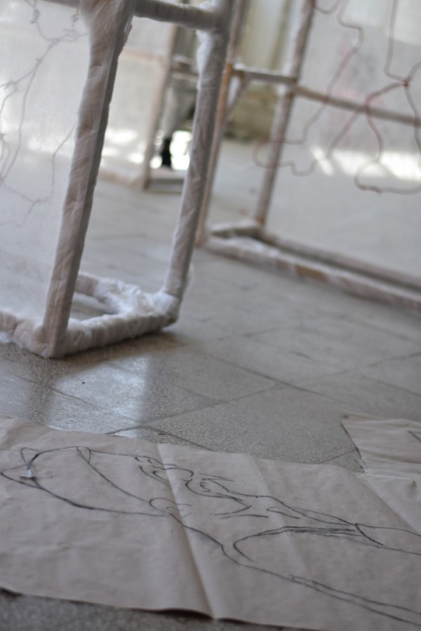 Арт инсталация “Нашенците“ наредиха ученици от Художествената гимназия 