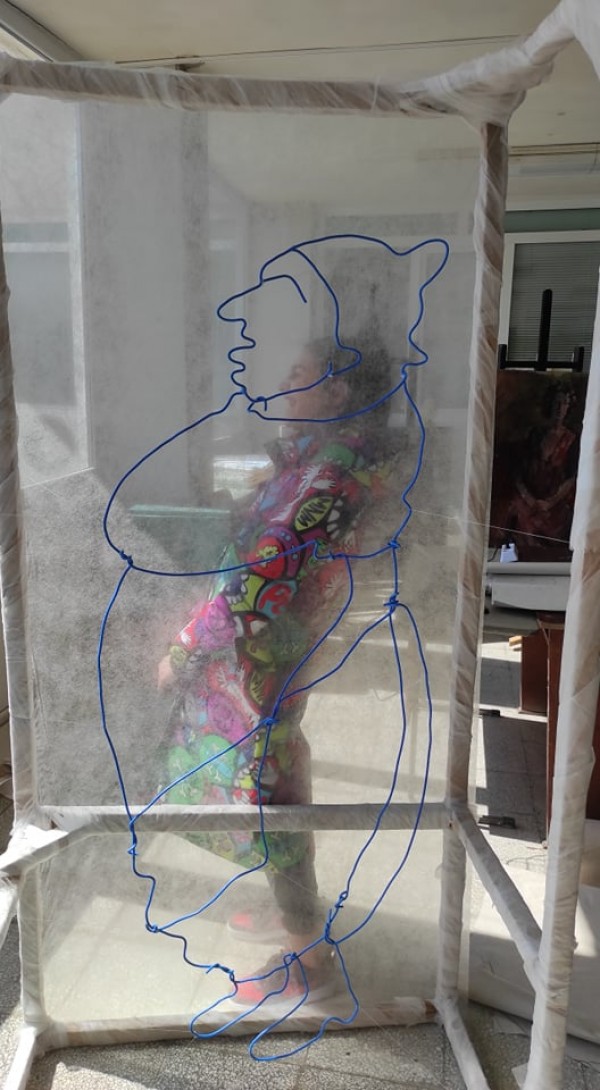 Арт инсталация “Нашенците“ наредиха ученици от Художествената гимназия 