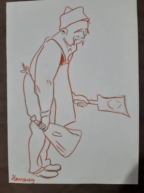 Арт инсталация “Нашенците“ наредиха ученици от Художествената гимназия 