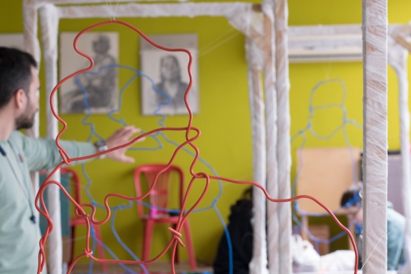 Арт инсталация “Нашенците“ наредиха ученици от Художествената гимназия 