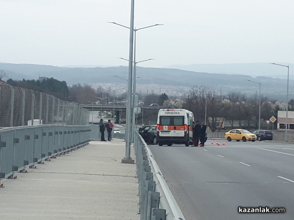 Тежка катастрофа на надлеза / ОБНОВЕНА