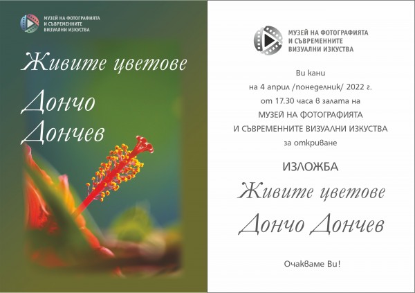 Надникнете в колорита на макро фотографията с “Живите цветове“ на Дончо Дончев