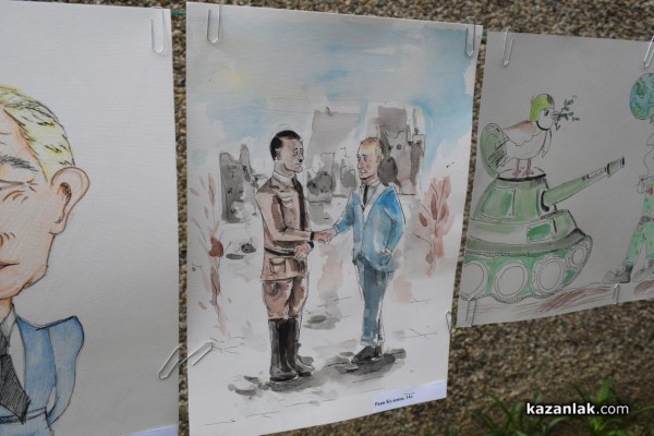 78 участници рисуваха в Училището за карикатура тази година