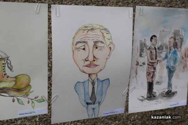 78 участници рисуваха в Училището за карикатура тази година