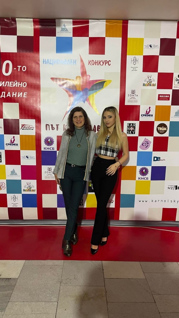 Грандиозен успех за младата певицата Габриела Жекова