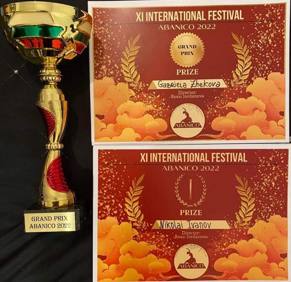 Грандиозен успех за младата певицата Габриела Жекова