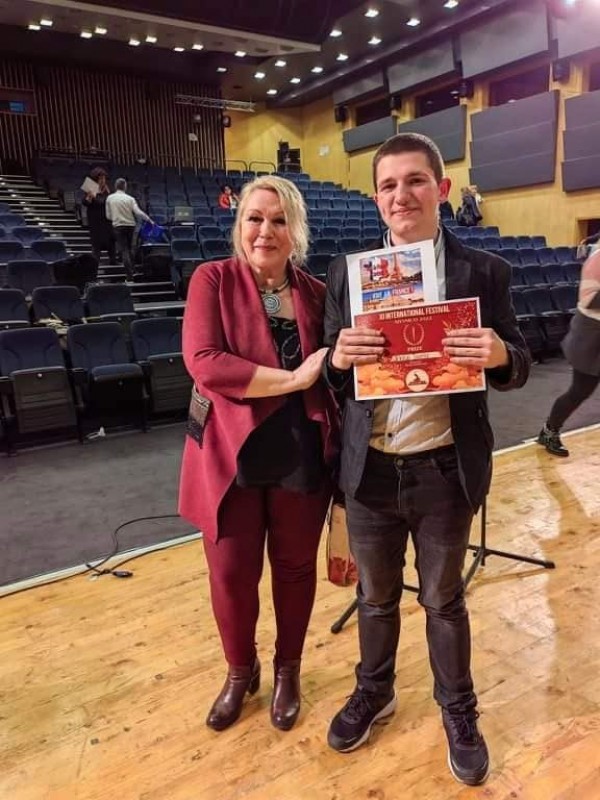 Грандиозен успех за младата певицата Габриела Жекова