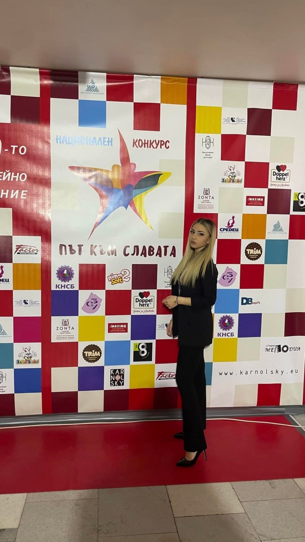 Грандиозен успех за младата певицата Габриела Жекова