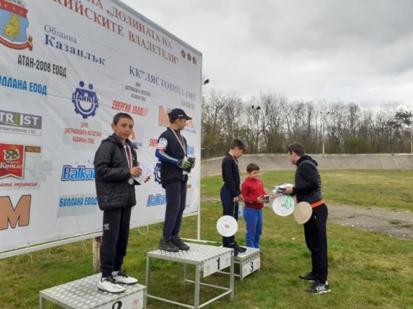 8 са медалистите от велосъстезанието на колодрума