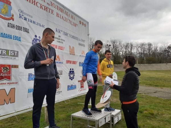 8 са медалистите от велосъстезанието на колодрума