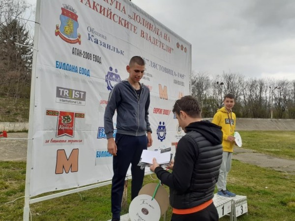 8 са медалистите от велосъстезанието на колодрума