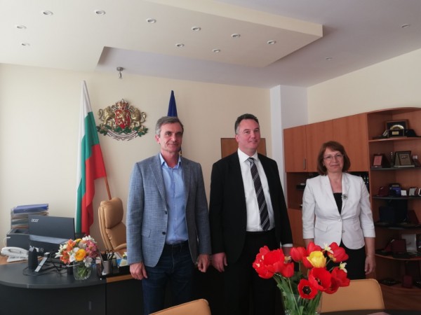 Първа среща на Кмета Галина Стоянова с новия генерален консул на Република Турция в Пловдив