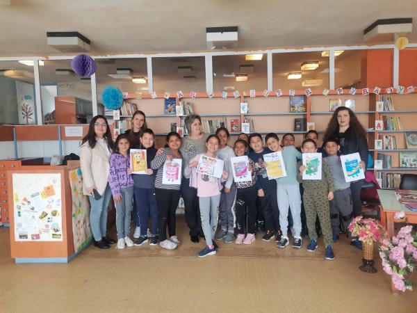 Актрисата Гергана Стоянова чете онлайн пред децата от НЧ “Пробуда-1869“-Мъглиж