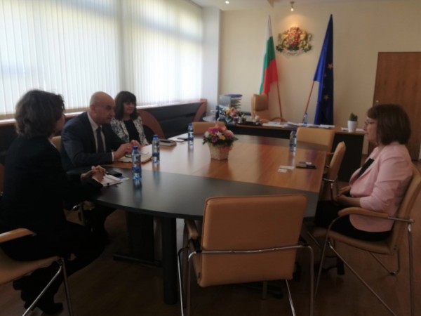 Първа опознавателна среща на кмета на Казанлък с представители на Германо-Българската индустриално-търговска камара