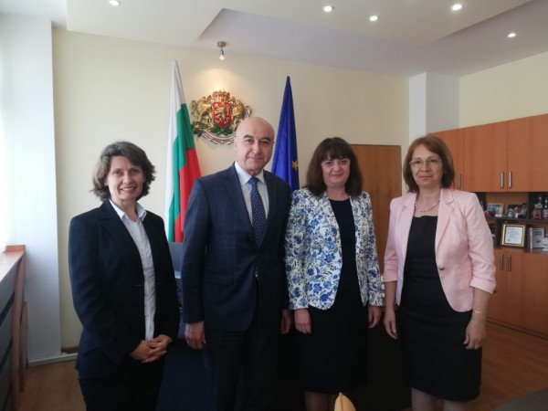 Първа опознавателна среща на кмета на Казанлък с представители на Германо-Българската индустриално-търговска камара