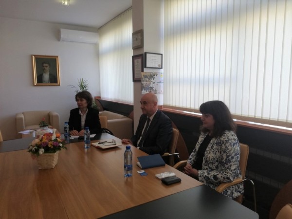 Първа опознавателна среща на кмета на Казанлък с представители на Германо-Българската индустриално-търговска камара