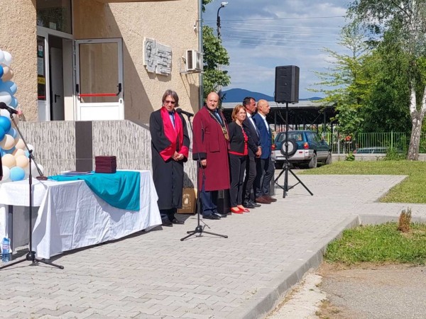 Галина Стоянова участва в церемонията по връчването на дипломите на випуск 2021 на Техническия колеж