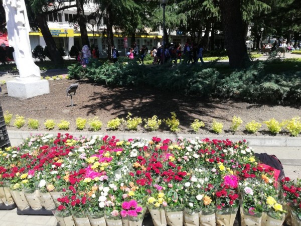 Казанлък става все по-цветен 