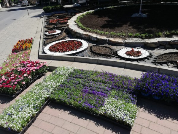 Казанлък става все по-цветен 