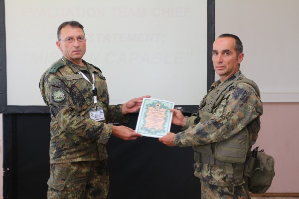 Формирования на 61 механизирана бригада получиха висока оценка по време на военните ученията на Ново село