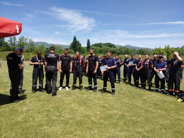 Казанлъшките огнеборци начело в областта