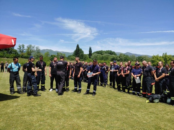 Казанлъшките огнеборци начело в областта