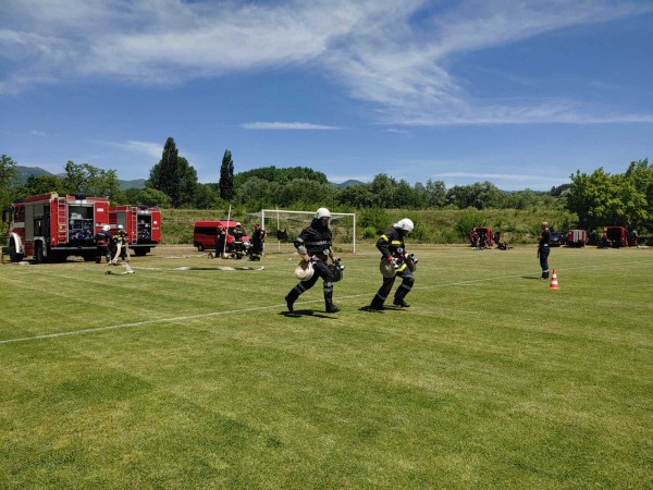 Казанлъшките огнеборци начело в областта