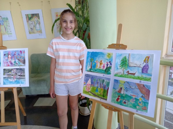 Художниците на “Арт линия“ с изложба и дарение