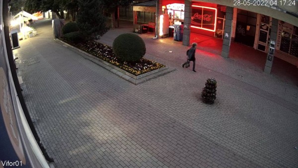 Отново набези в цветните площи в центъра - камерите заснеха извършителите