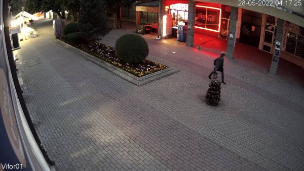 Отново набези в цветните площи в центъра - камерите заснеха извършителите