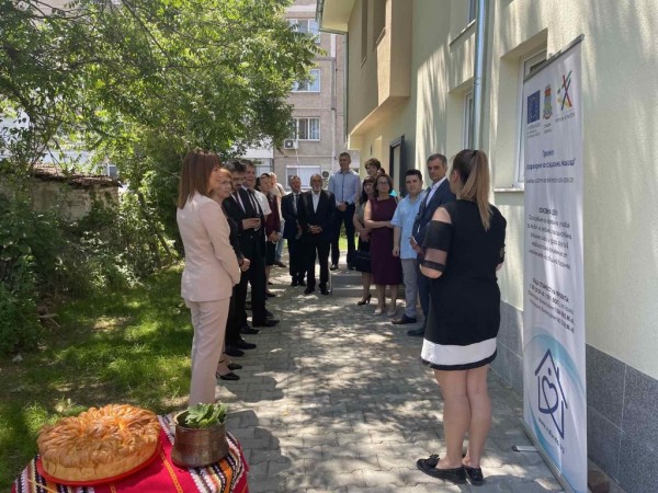 Oфициално откриване на новите социални жилища в Казанлък