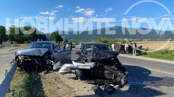 Тежка верижна катастрофа на пътя Крън - Казанлък