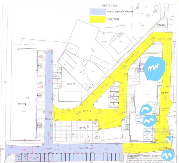 Започна благоустрояването на вътрешноблоковото пространство по ул. “Иван Енчев - Видю“