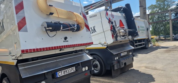 Oбщина Kазанлък закупи две нови мотометачни машини за Общинското предприятие „KД и ПИС“