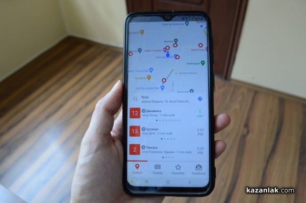 Нова електронна билетна система стартира в градския транспорт в Казанлък 