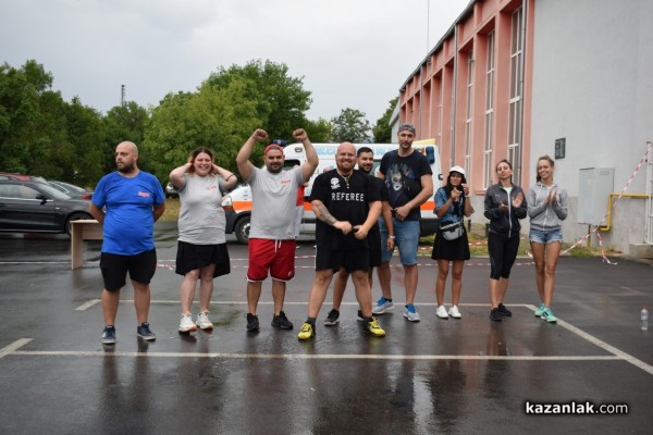 Благотворителното състезанието “Стронг мен“ събра 1605 лв. в помощ на Красимир Низамов