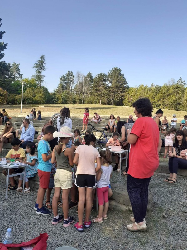 Детската работилница “Древен свят“ събра малки творци на Тюлбето