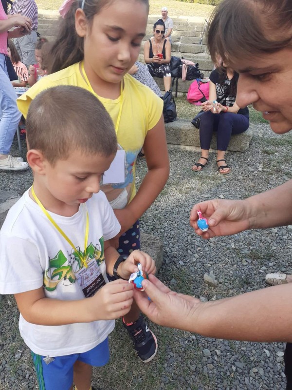 Детската работилница “Древен свят“ събра малки творци на Тюлбето