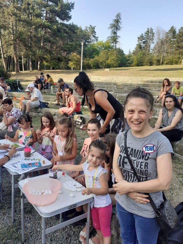 Детската работилница “Древен свят“ събра малки творци на Тюлбето