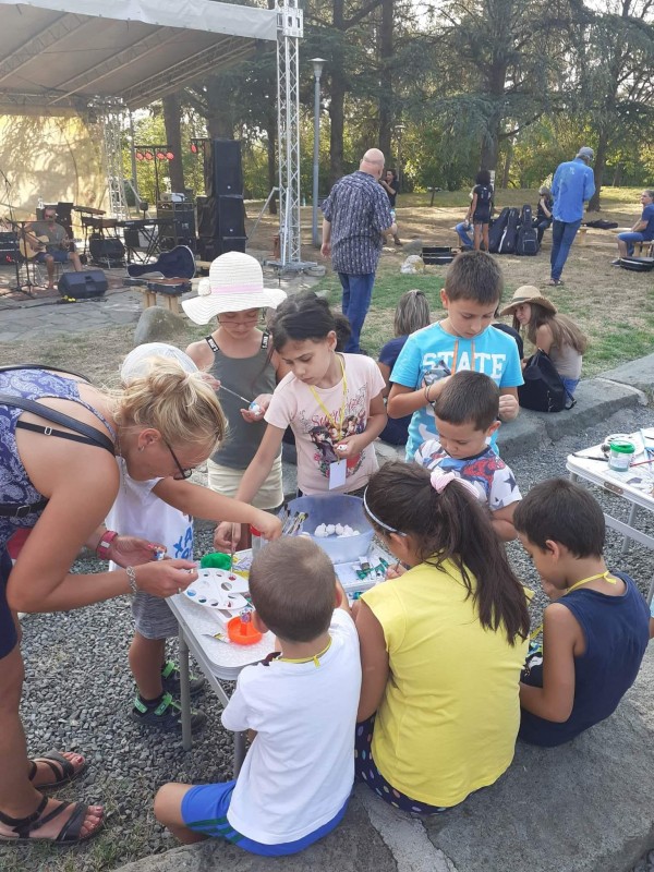 Детската работилница “Древен свят“ събра малки творци на Тюлбето