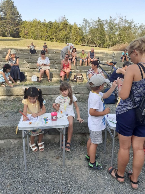 Детската работилница “Древен свят“ събра малки творци на Тюлбето