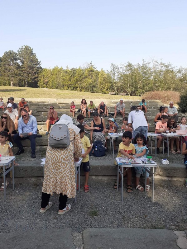 Детската работилница “Древен свят“ събра малки творци на Тюлбето