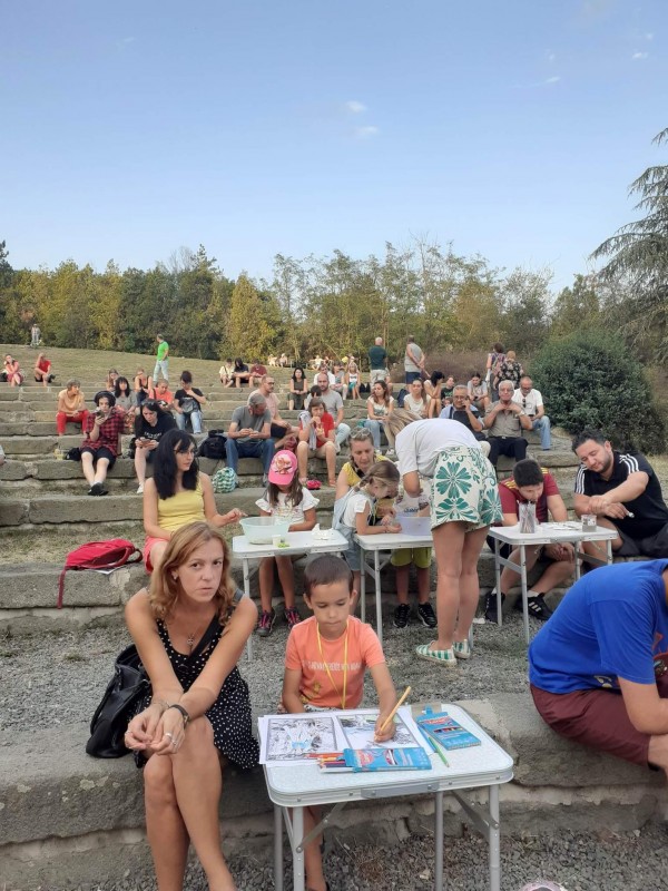 Детската работилница “Древен свят“ събра малки творци на Тюлбето