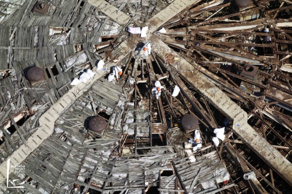 Започна обезопасяването на покрива на монумент Бузлуджа