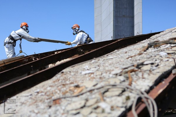 Започна обезопасяването на покрива на монумент Бузлуджа