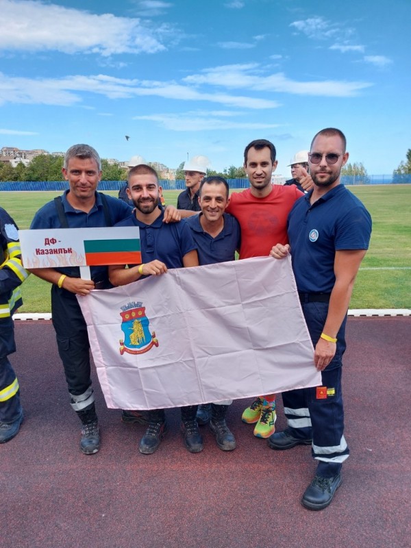 Първи отличия за казанлъшките доброволци от първото състезание за доброволци у нас