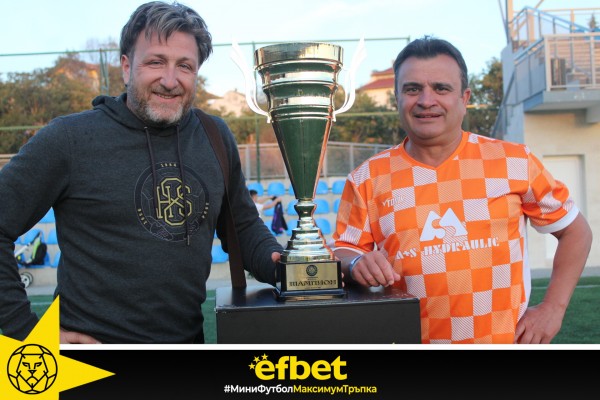 Тимът на „М+С Хидравлик” е големия шампион по мини футбол на Лига България