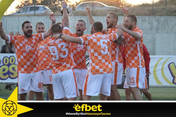 Тимът на „М+С Хидравлик” е големия шампион по мини футбол на Лига България