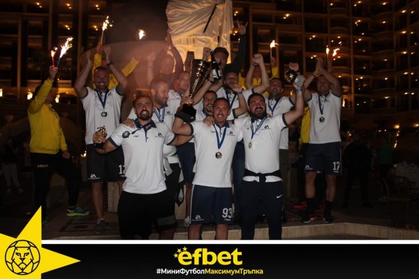 Тимът на „М+С Хидравлик” е големия шампион по мини футбол на Лига България