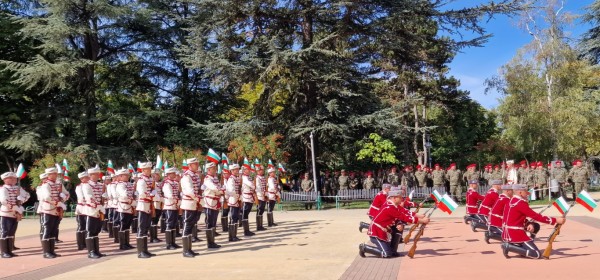 Кметски поздрав за 30 г. 61 Стрямска механизирана бригада 